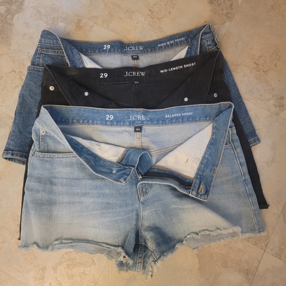 3 Pairs Size 29/8 J Crew Shorts (All Different Varieties) - Picture 1 of 8